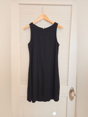 Tommy Bahama Black Sleeveless Mini Dress
